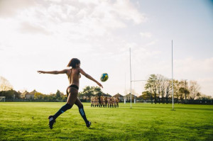 the pictures from the University of Liverpool Womens Rugby League team ...