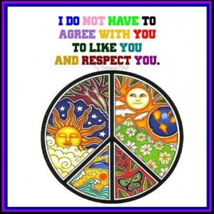 Respecting another's opinion