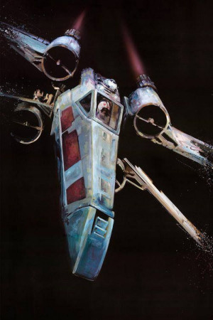 Wing Starfighter - Star Wars (1977) Jedi, X Wings Fighter, Star Wars ...