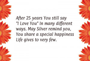 25 anniversary quotes