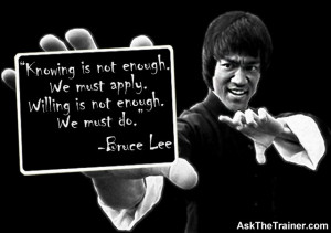 Motivational Quotes - Bruce Lee