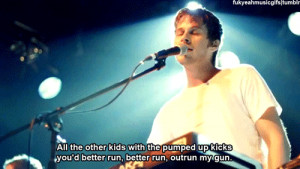 music quote quotes foster the people pumped up kicks animated GIF