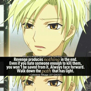 Mikage Celestine Quote (07-Ghost)