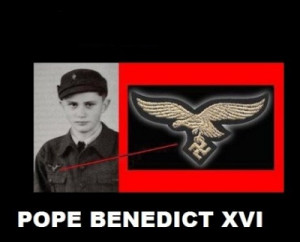 Pope Benedict XVI Nazi (Hitler-Jugend) Picture