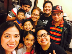 Aiza Seguerra, wife Liza Diño, Mommy Caring Seguerra and the rest of ...