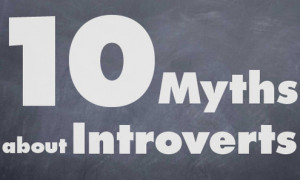 This is not true. Introverts just don’t talk unless they have ...
