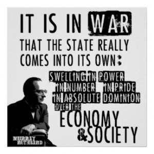 Murray Rothbard Anti-War Anti-State Libertarian Print