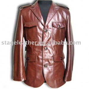 39 s thin lamb leather coat with empaistic and soft hand feeling men s