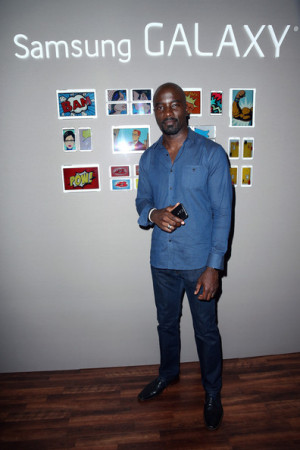 Mike Colter Actor Mike Colter attends the Samsung Galaxy VIP Lounge at
