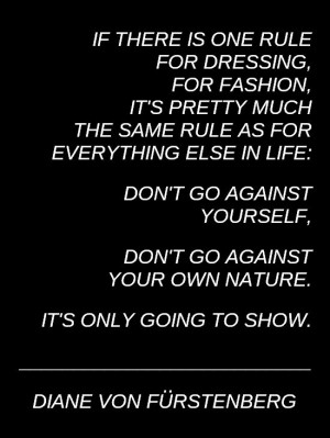 Diane von Furstenberg fashion quote
