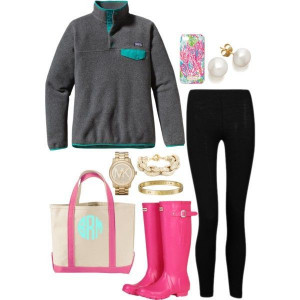 lazy rainy day! created by the-southern-prep on Polyvore