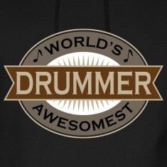 Awesome Drummer Music Hoodies