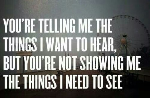 Things I need to see.