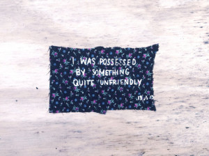 Andrew Jackson Jihad Song Quote Punk Back Patch