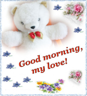 Goodmorning Wallpaper With Teddy 0