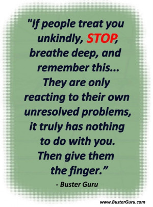 Some people are filled with hate!