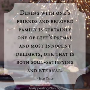 love Julia Child for so many reasons. This quote reminds us that ...
