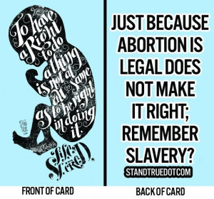 Chesterton Quote Drop Card - 100 Count - Pro Life world