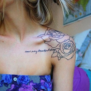 unique tattoos for women quotes