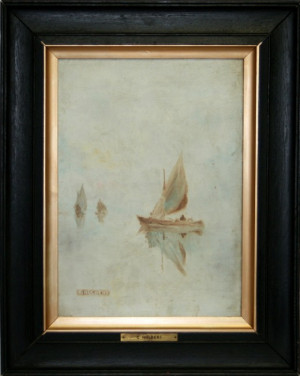 Antique Sail Boat Drawing