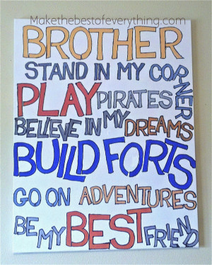 Cute Little Brother Quotes I love all those quotes that