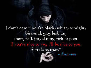 across this picture and quote from the rap artist eminem