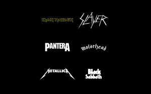 Music - Heavy Metal Metal Hard Rock Collage Wallpaper