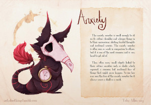 ... to raise awareness by depicting mental health illnesses as monsters
