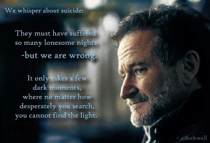 Robin Williams Depression