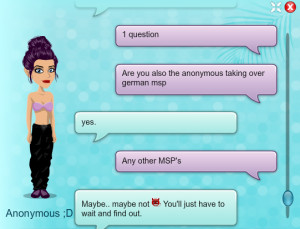 Annoymous has made tons of MSP accounts, and keeps friend requesting ...