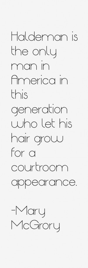 Mary McGrory Quotes & Sayings