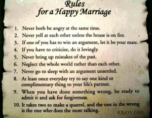 And I leave you with some reflections on marriage: