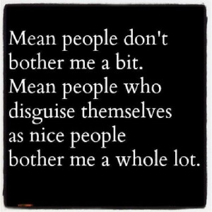 Mean people