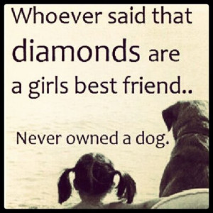 dog #friend #love #diamonds #girl