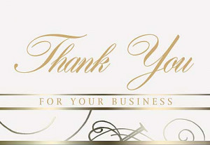 Business Appreciation Cards