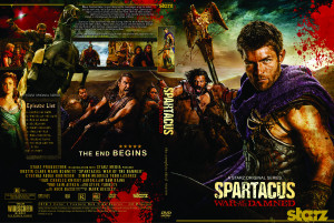 Spartacus War Of The Damned DVD Cover