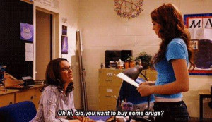 Teacher, Do you want to buy some drugs?