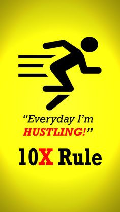 The one inspired by Grant Cardone's 10x RULE book, use it as a ...
