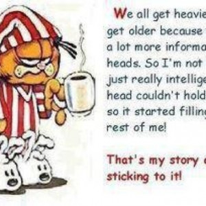 We all get heavier as we get older...