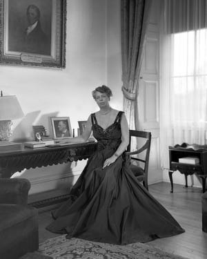 Eleanor Roosevelt In The White House - Bachrach / Contributor/ Archive ...