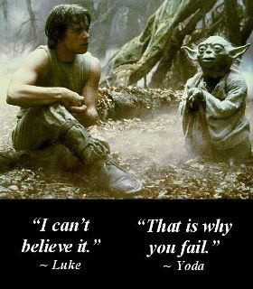 Great Yoda quote!