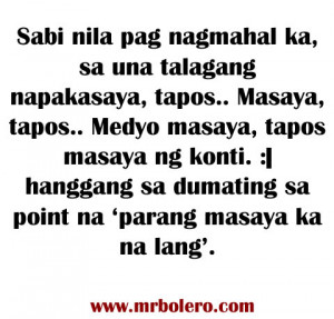 Sad Love Quotes Tagalog