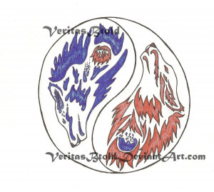 fire and water yin yang wolf yin and yang tattoo designs yin yang fire