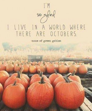We are so thankful for October! What are you thankful for?