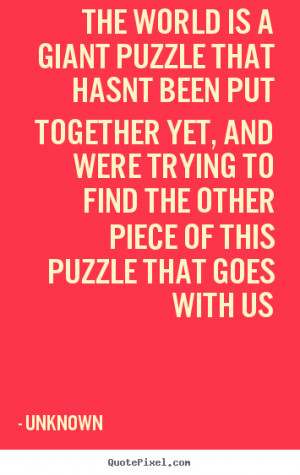 Puzzle Quotes