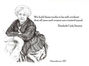 women's rights quote -Elizabeth Stanton