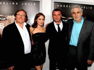 Lorenzo di Bonaventura Angelina Jolie Liev Schreiber and Phillip