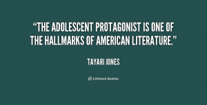 The adolescent protagonist is one of the hallmarks of American ...