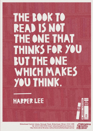 Harper Lee quote in Quotes & other things