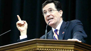 Stephen Colbert Offers Grads Some Key Advice: 'Pave Your Own Path'